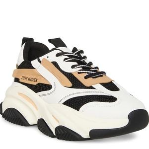 Steve Madden Possession Black Tan US 5